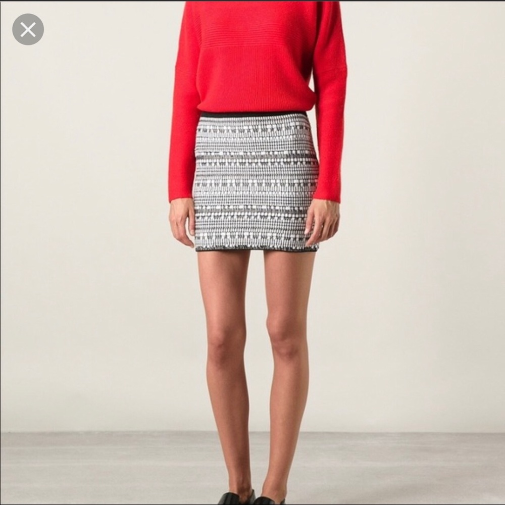 Helmet Lang skirt